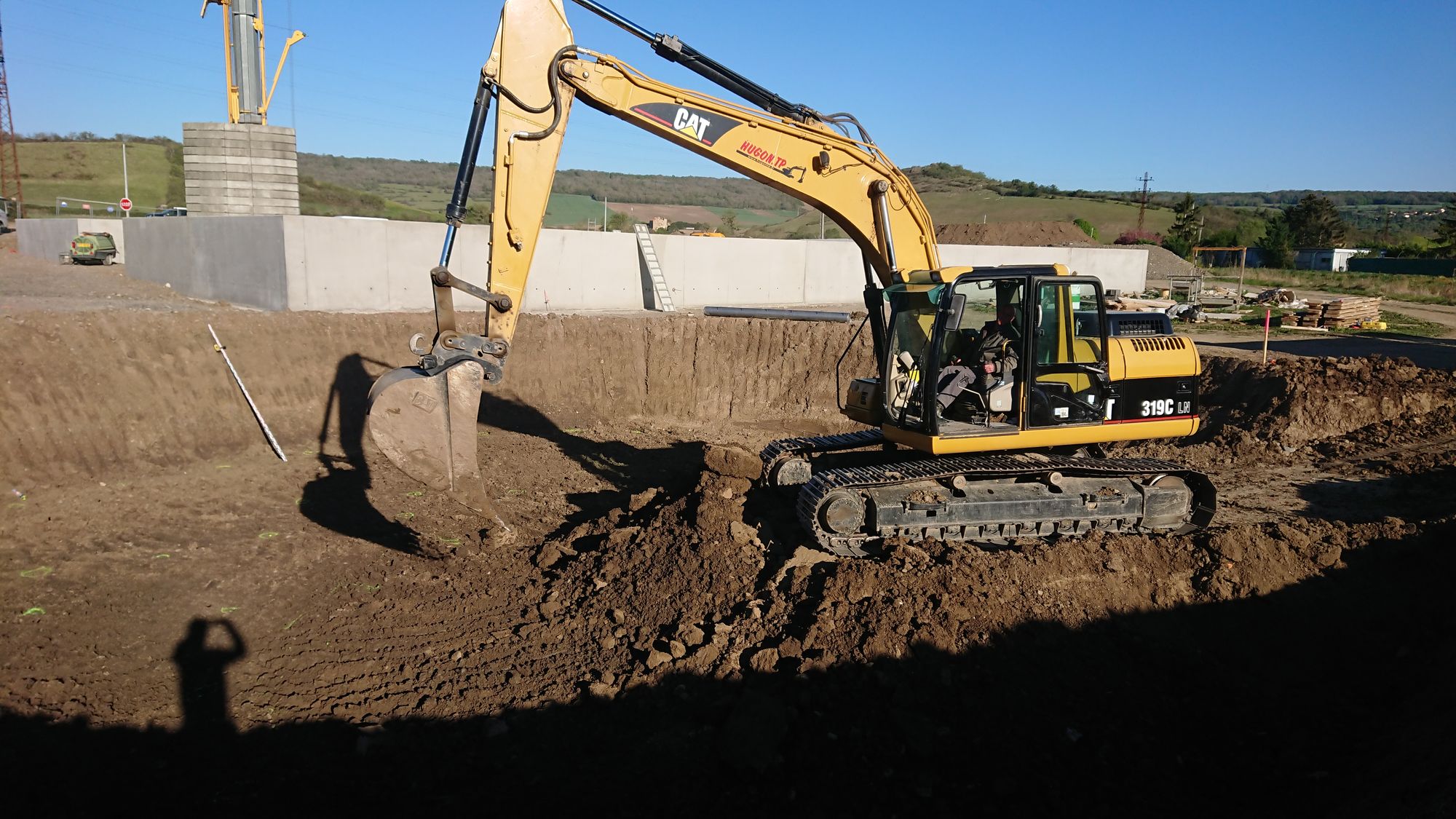Terrassement complet d'une parcelle