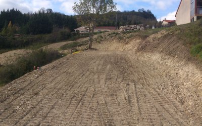 Terrassement et aménagement de talus