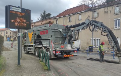 Dégagement de réseaux sensible