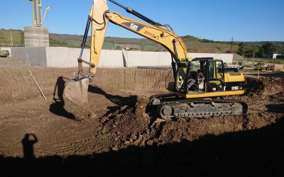 Terrassement complet d'une parcelle